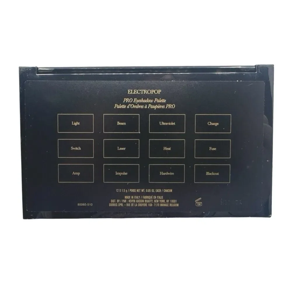 Kevyn Aucoin Beauty ElectroPop Pro Eyeshadow Palette - 1.5 g / .05 oz x 12